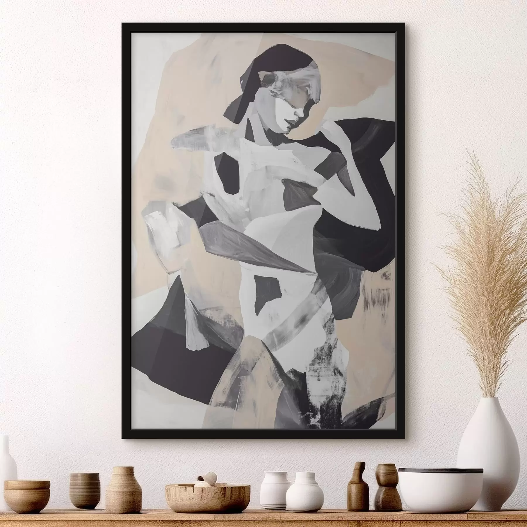 Fototapet Abstraktní silueta f47658