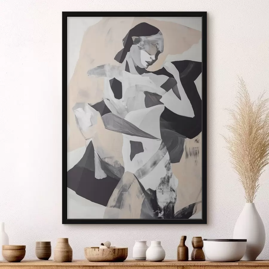 Fototapet Abstraktní silueta f47658