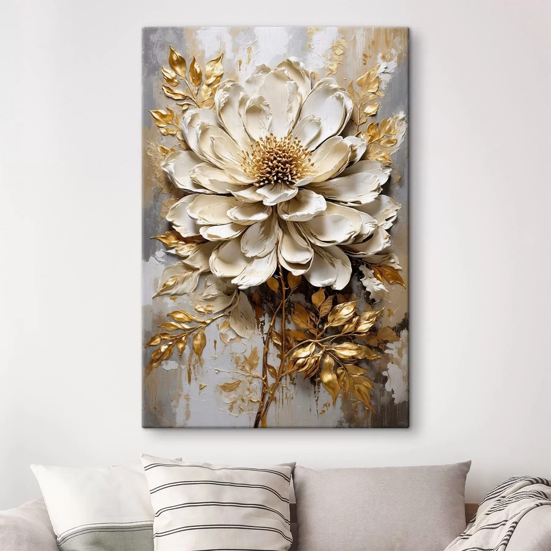 Obraz Texturovaná lehká květina Č. s47271