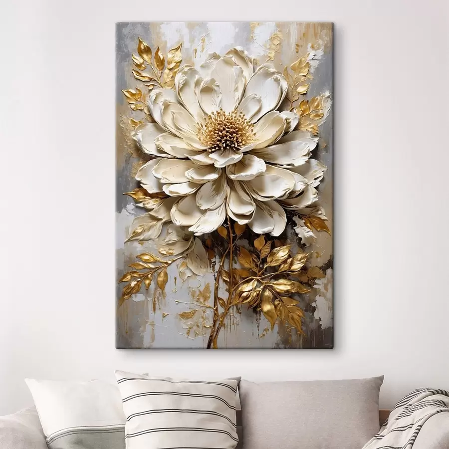 Obraz Texturovaná lehká květina Č. s47271