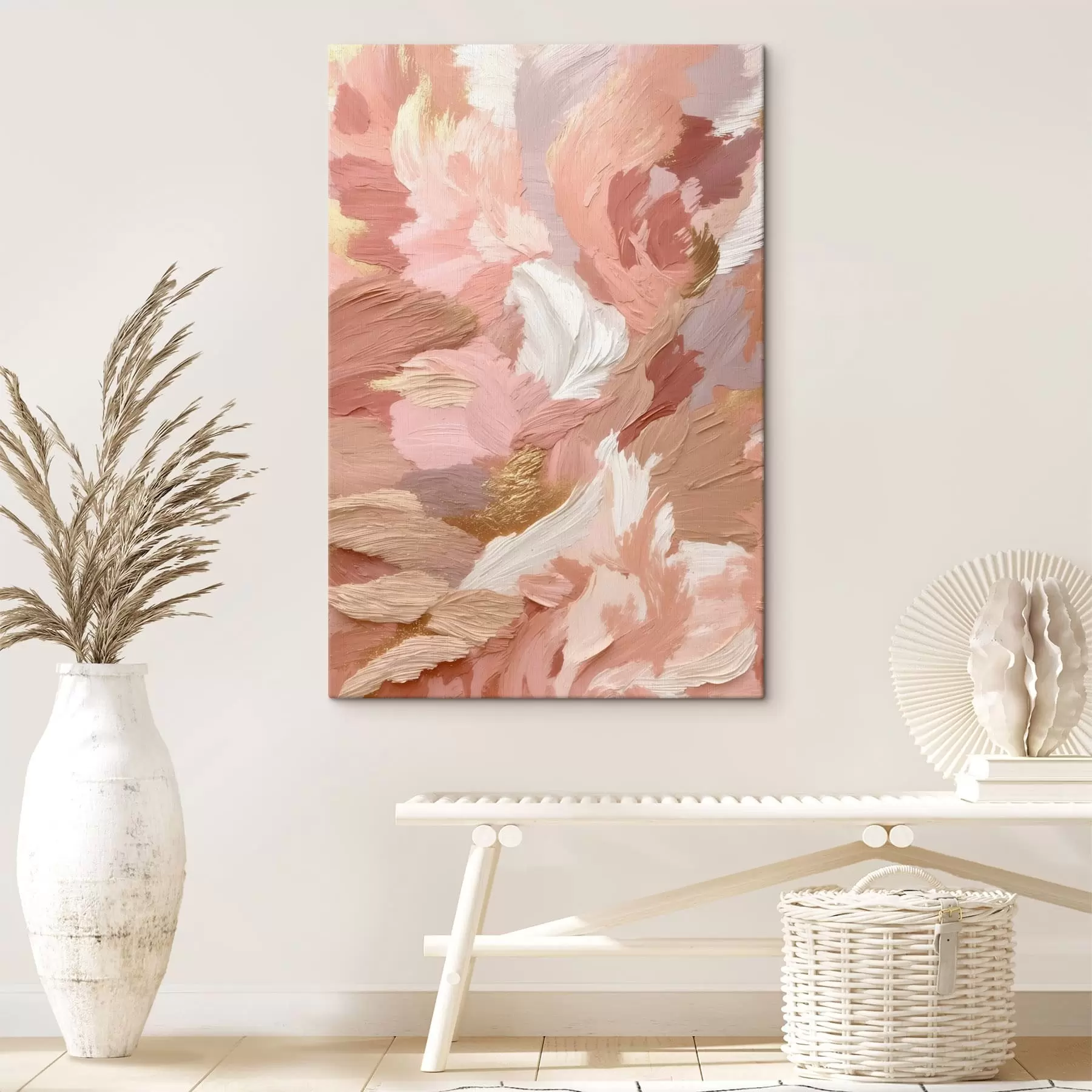 Fototapet Pastelové tahy v jemných odstínech s47750