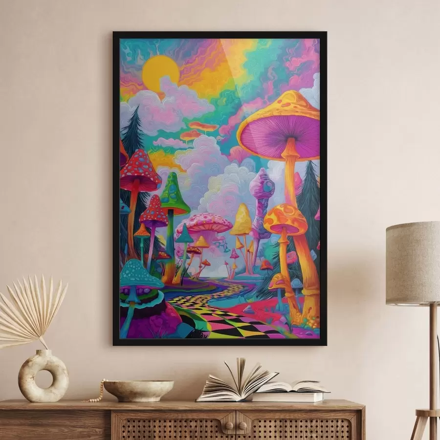 Fototapet Psychedelie f47793