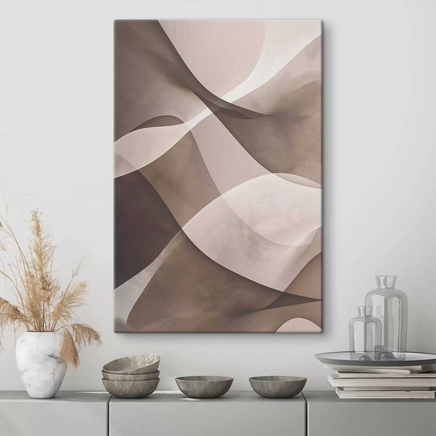 Obraz Jemný průsvitný abstraktní vzor Č. s47824