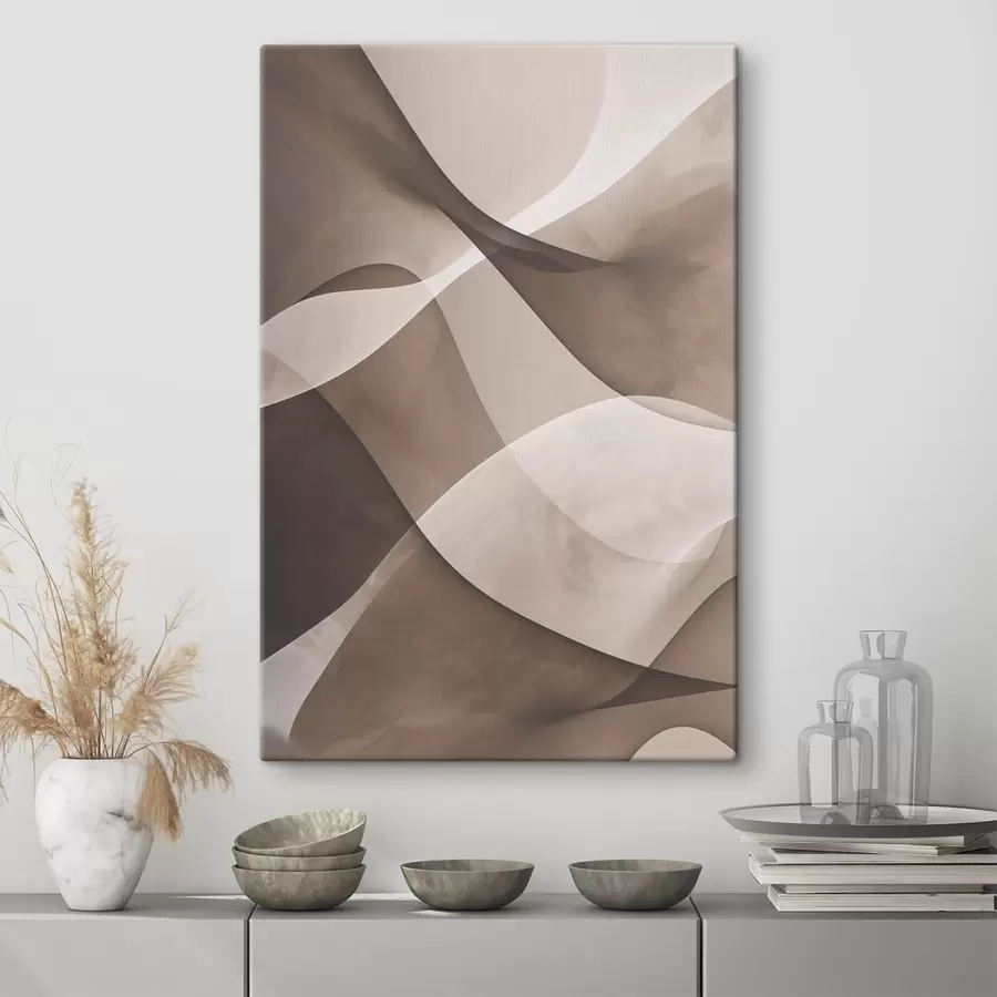 Obraz Jemný průsvitný abstraktní vzor Č. s47824