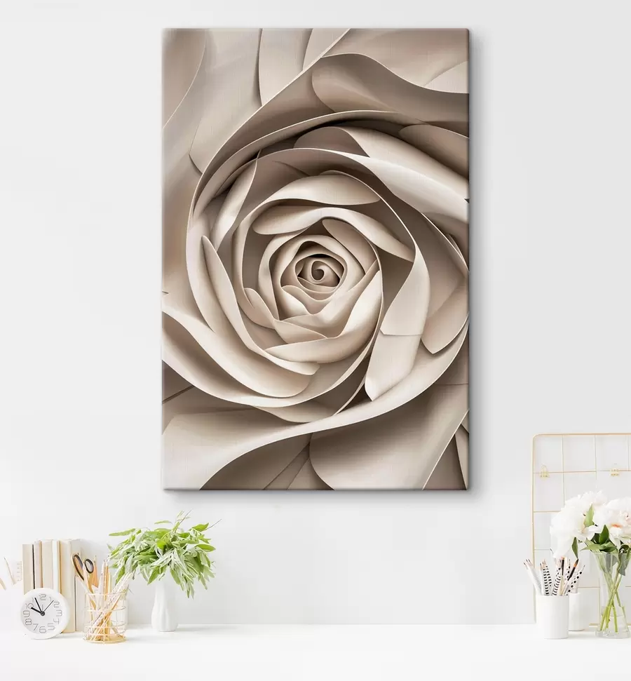 Obraz Velká abstraktní růže Č. s47825