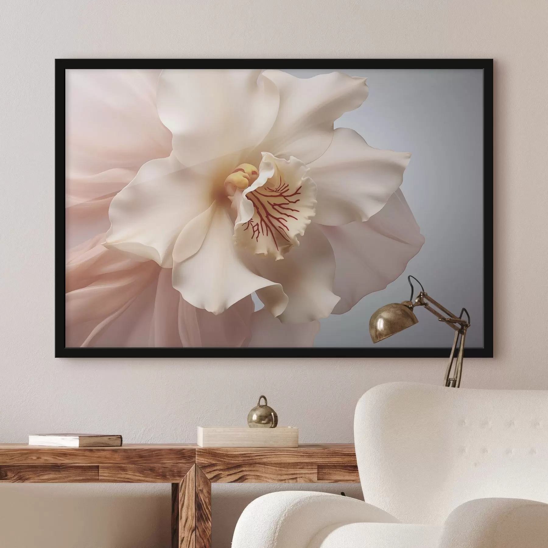 Fototapet Jemný květ orchideje f47818