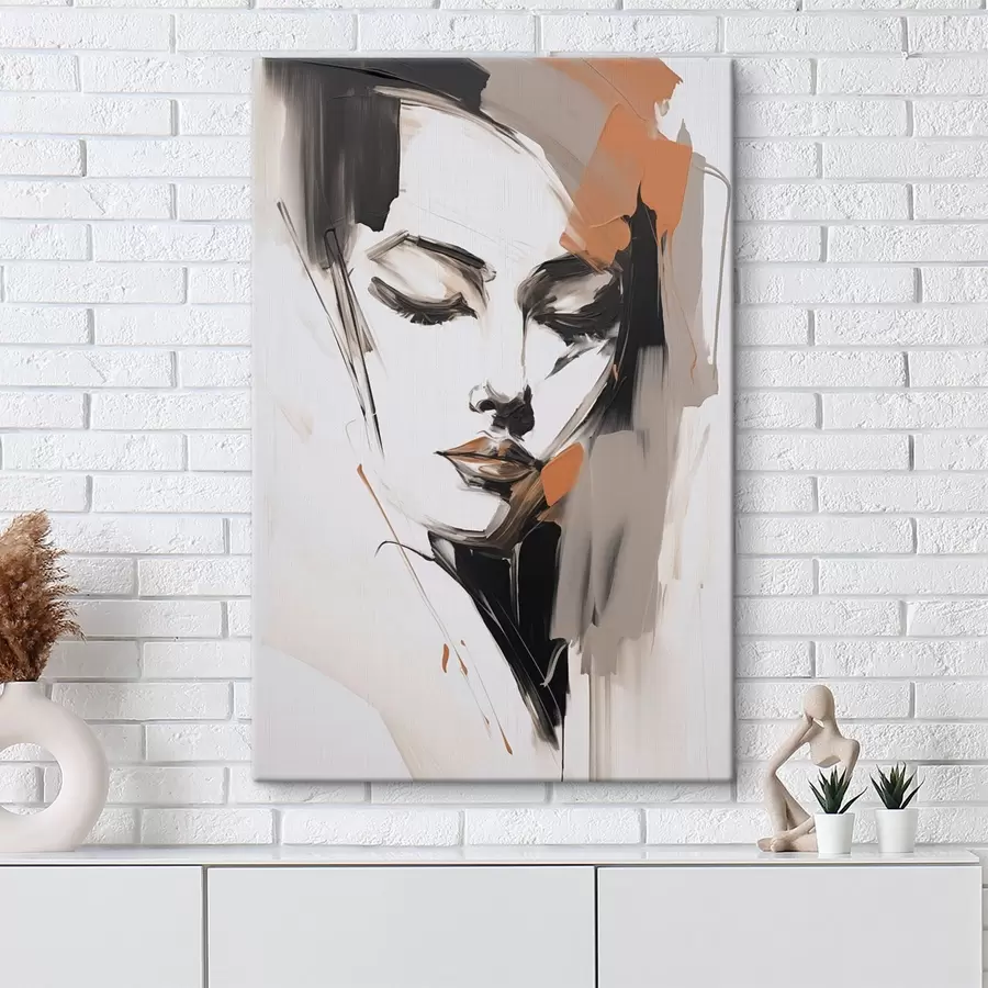 Obraz Abstraktní portrét Č. s47800