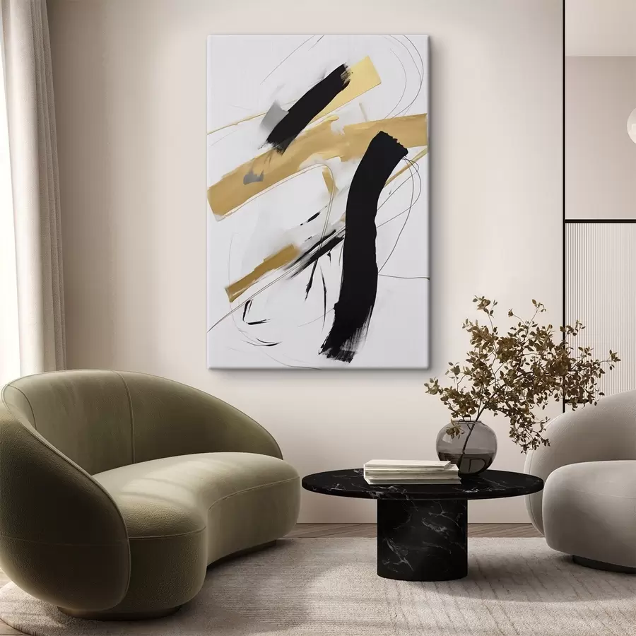 Obraz Chaotická abstraktní kompozice Č. s47809