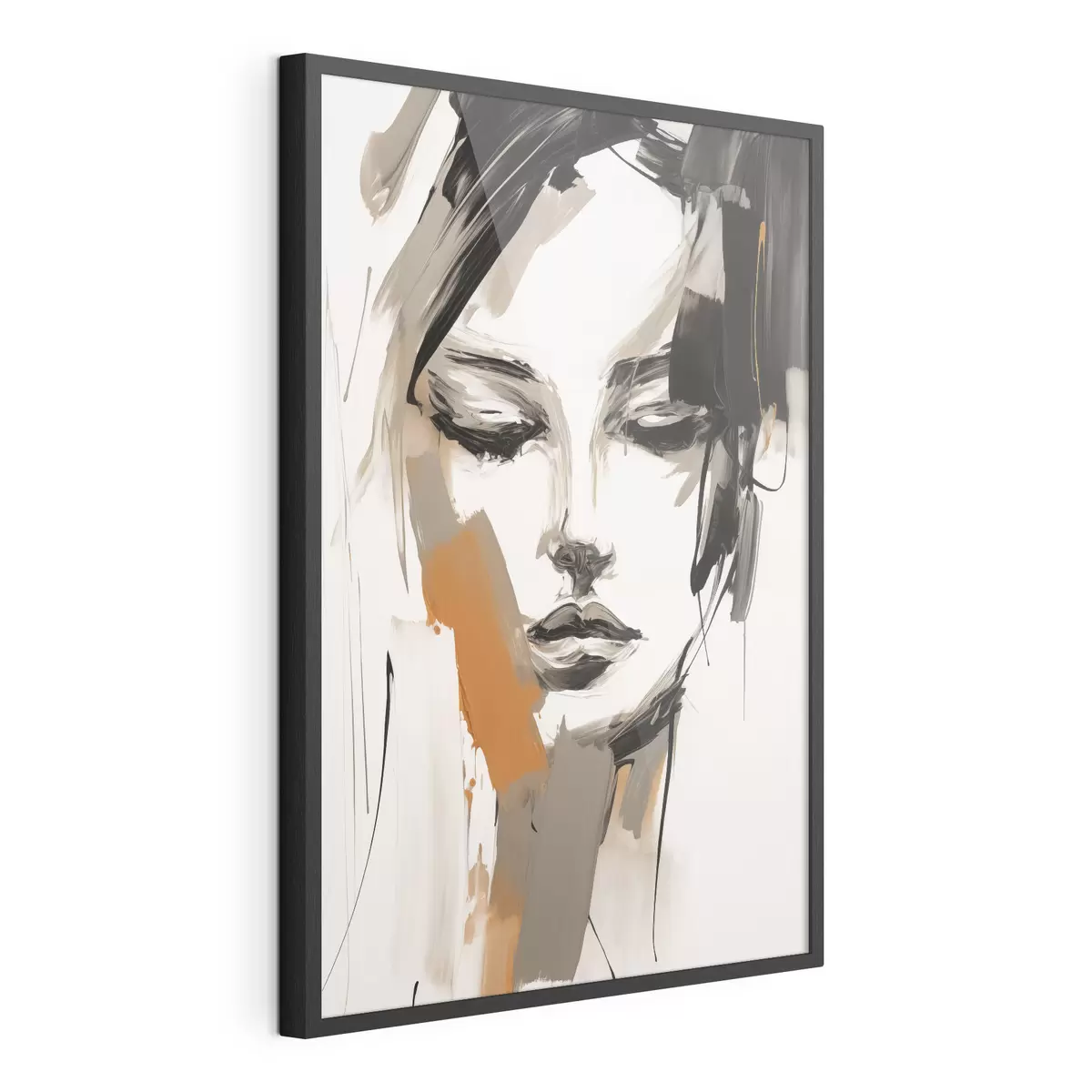 Poster Abstraktní portrét dívky f47801