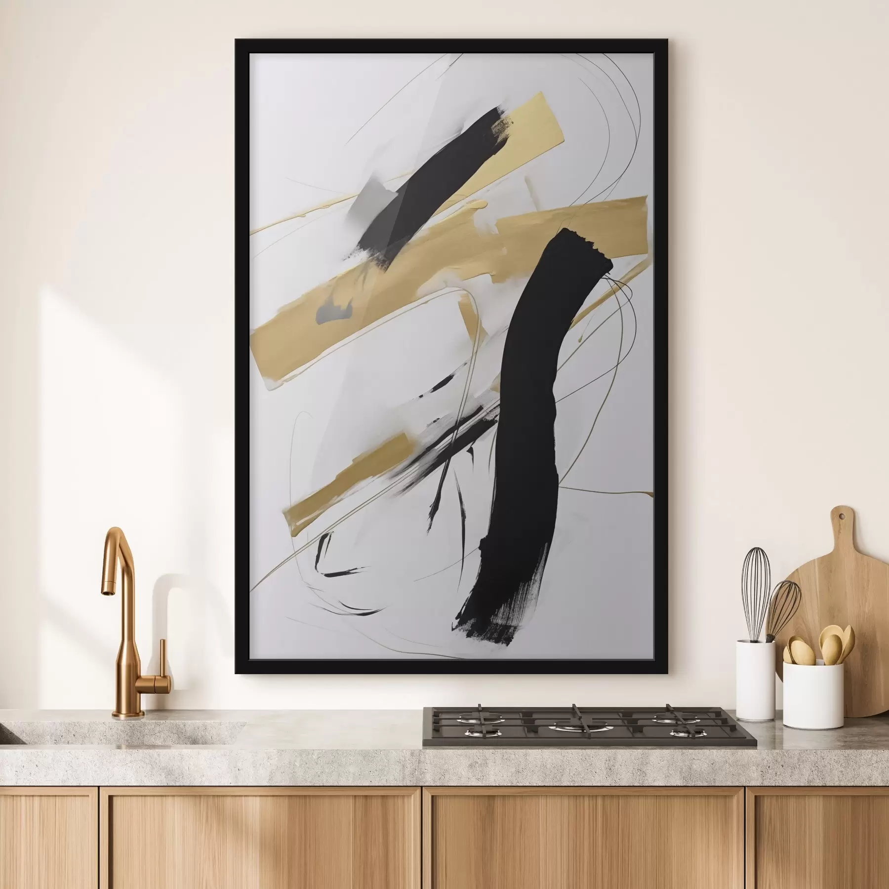 Fototapet Chaotická abstraktní kompozice f47809