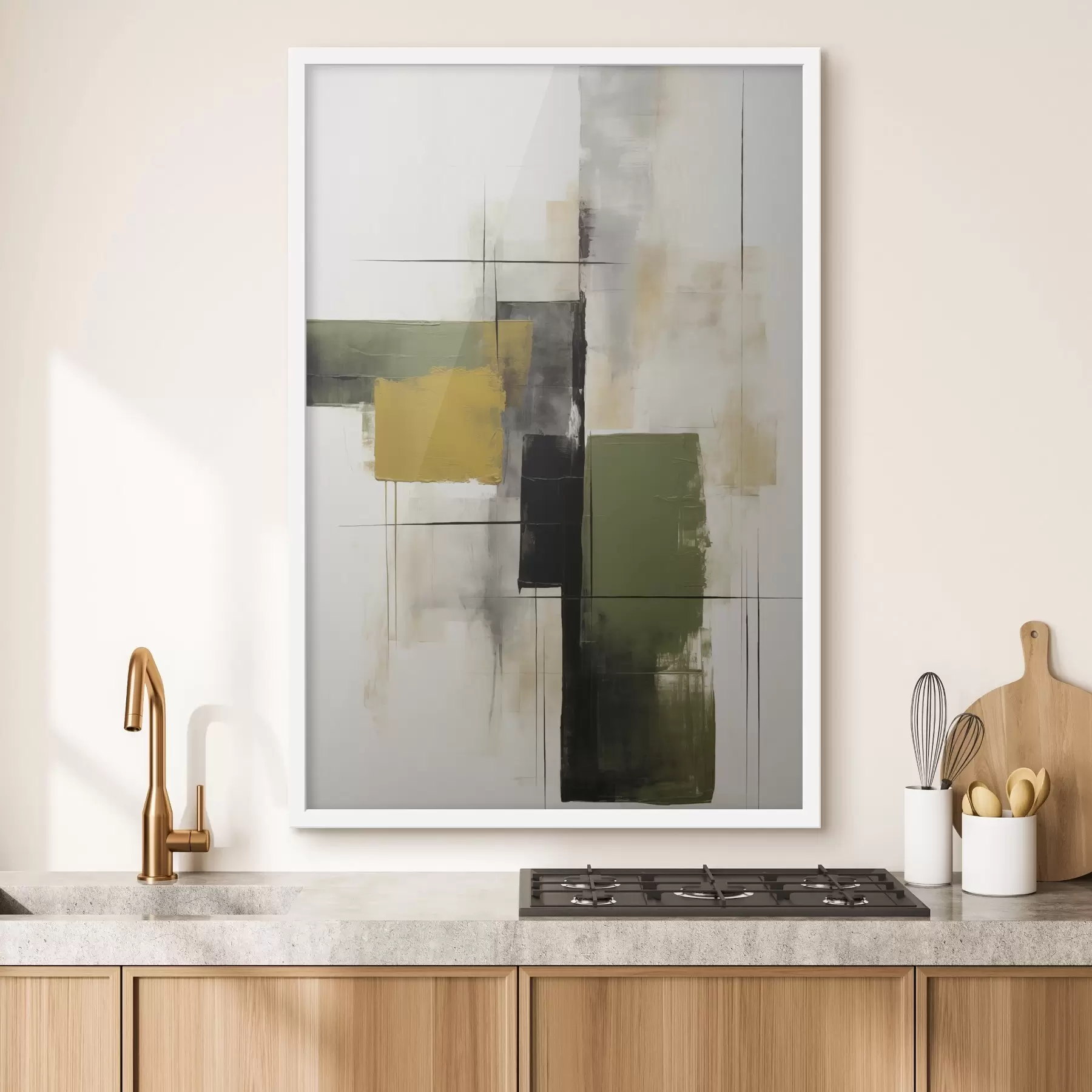 Fototapet Abstraktní geometrická kompozice f47813