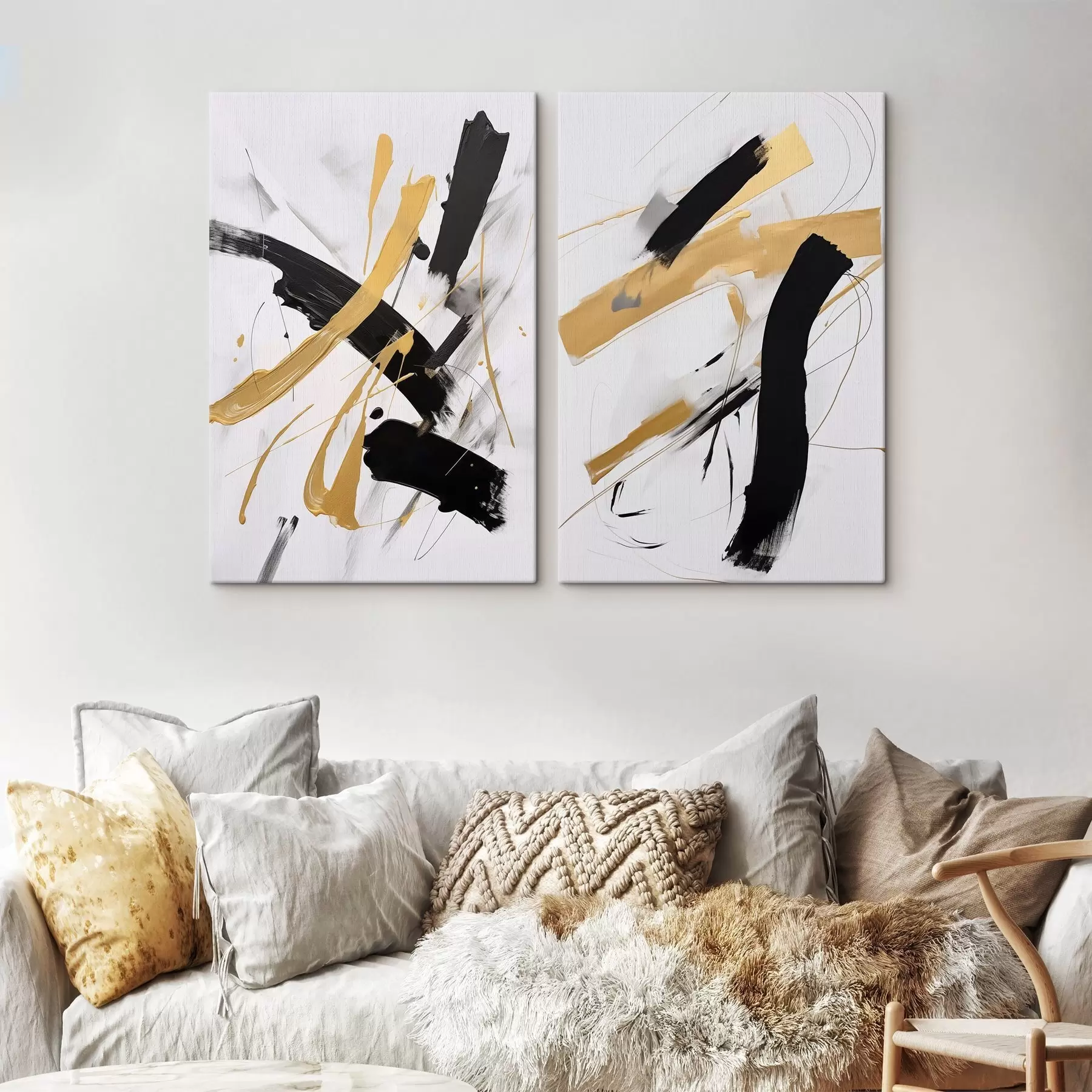 Obraz Chaotická abstrakce Č. m30008