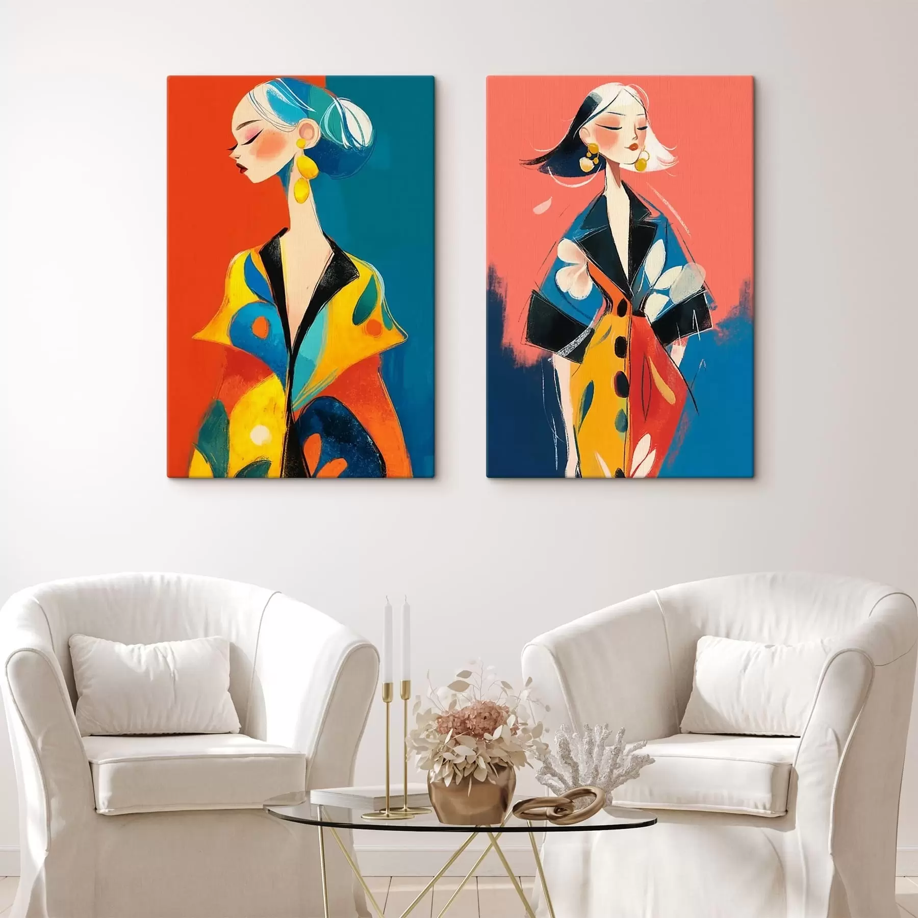 Obraz Módní ženský portrét Č. m30014