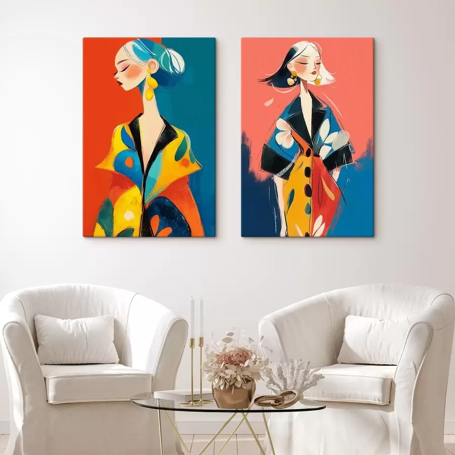 Obraz Módní ženský portrét Č. m30014