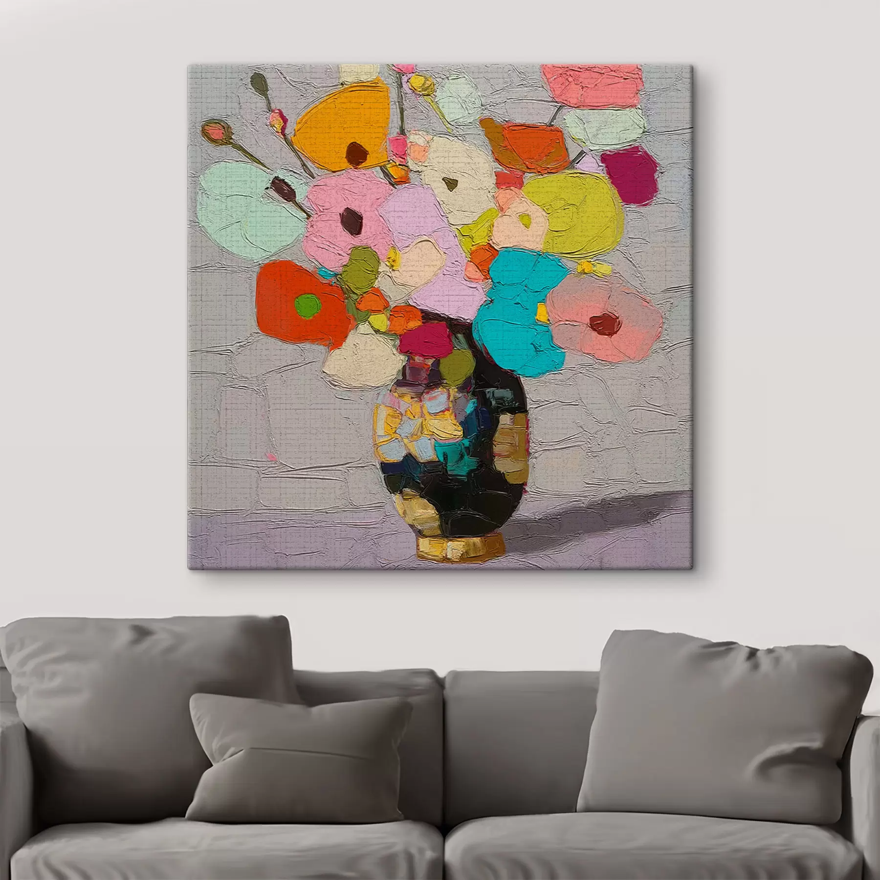 Obraz Květinová výzdoba ve váze Č. s47827