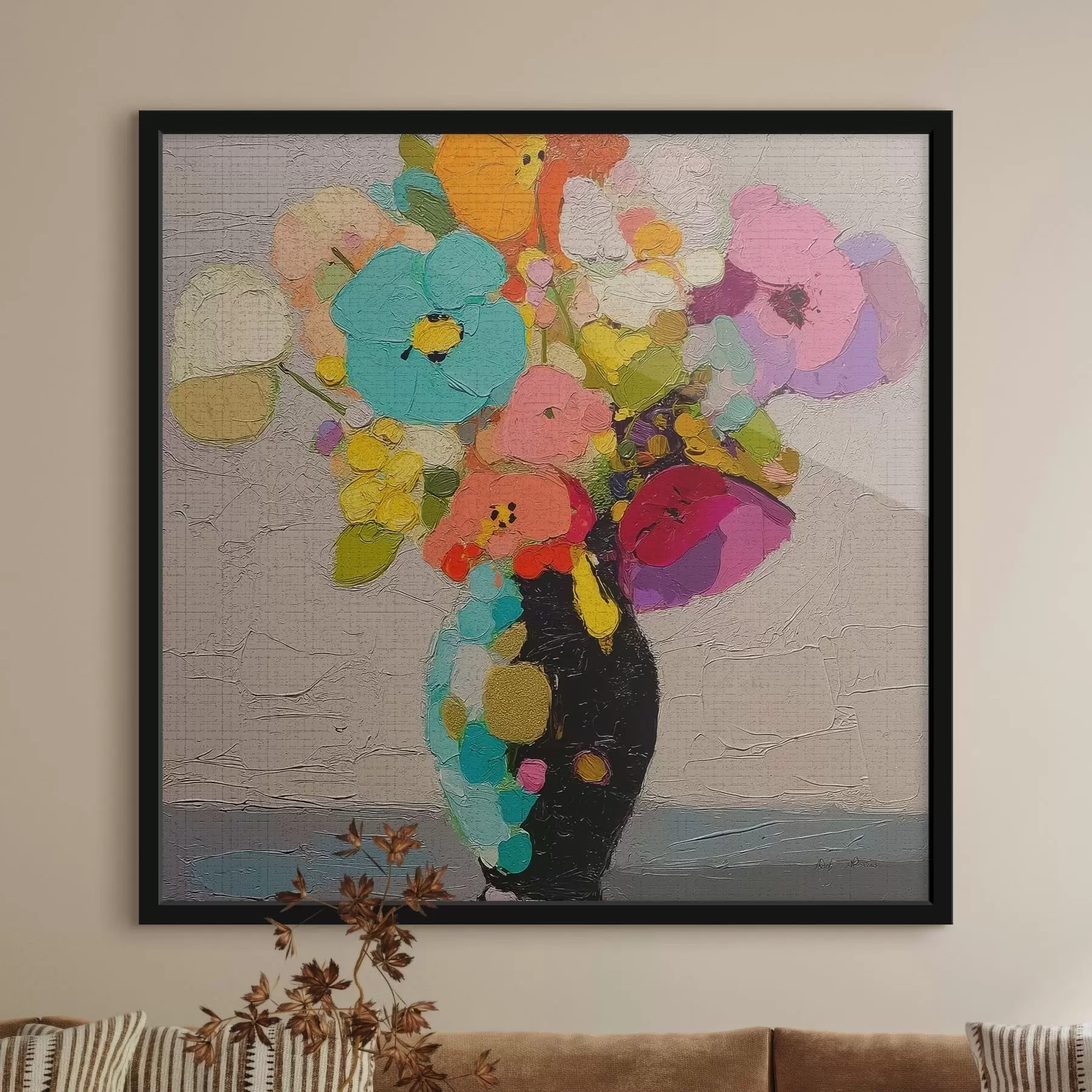 Fototapet Květinová výzdoba ve váze f47826