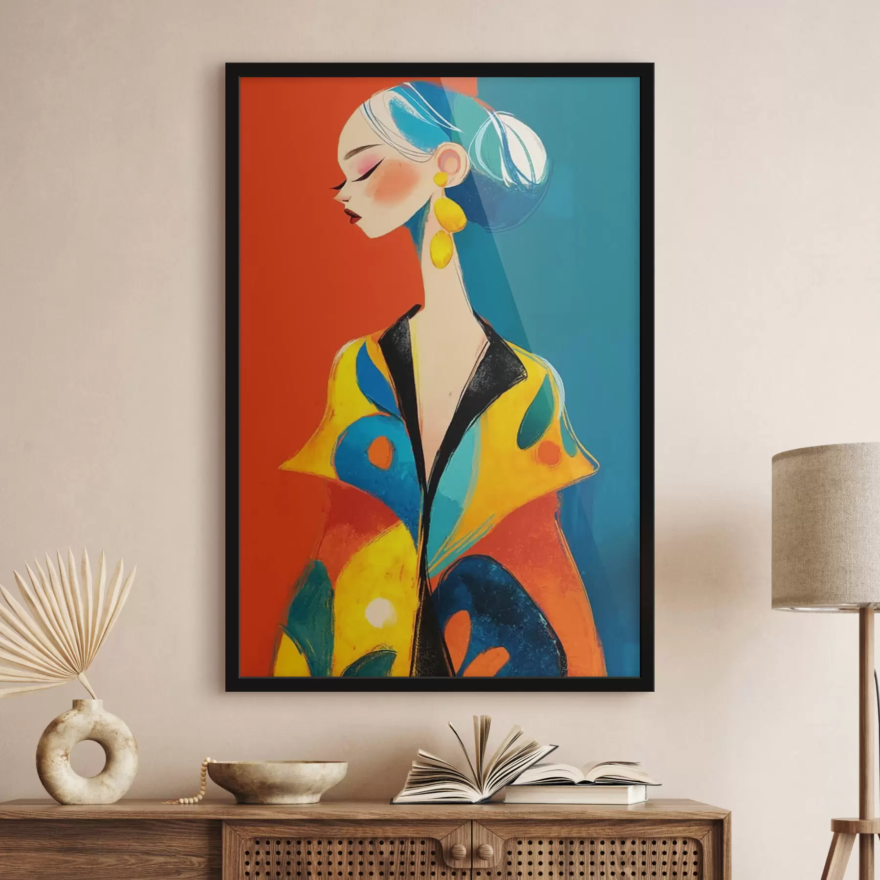 Fototapet Ženský portrét f47831