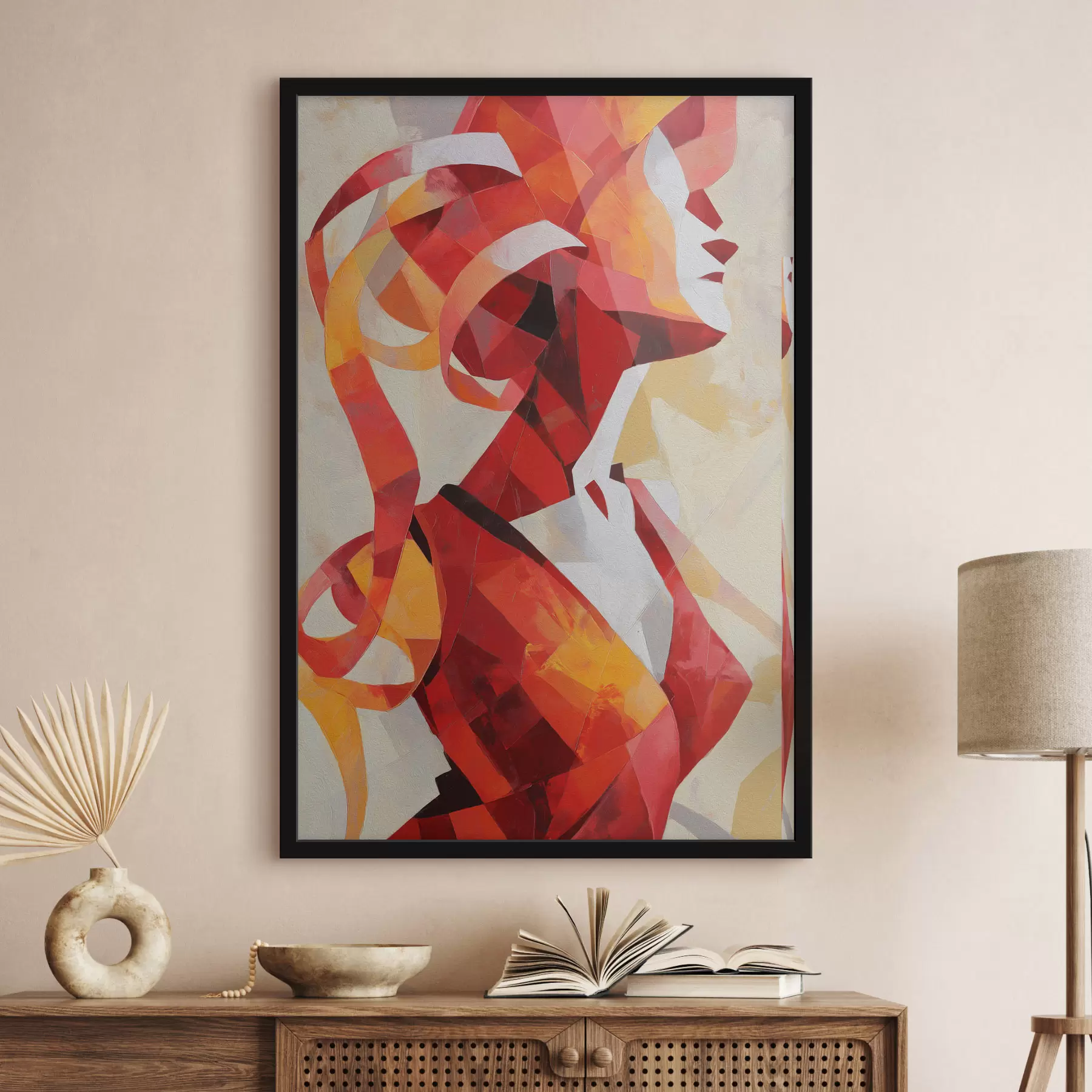 Fototapet Abstraktní ženský portrét f47832