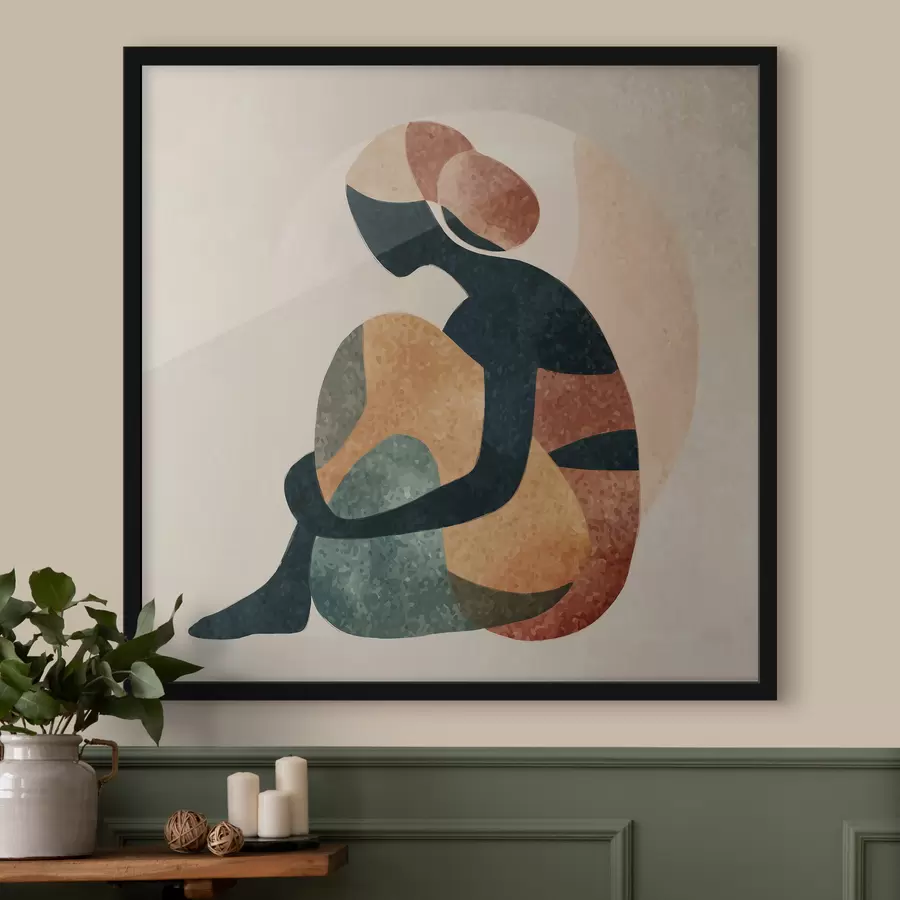 Fototapet Abstraktní lidská postava f47839