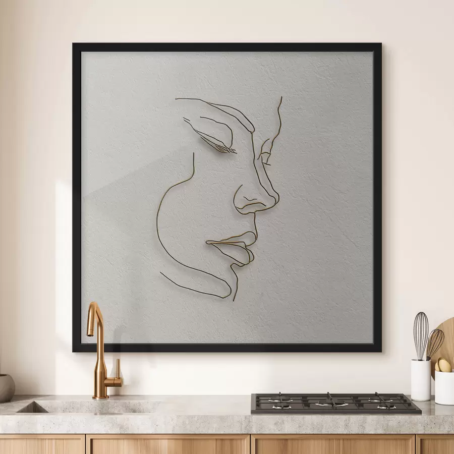 Fototapet Krásné vzory, imitace sochy f47847