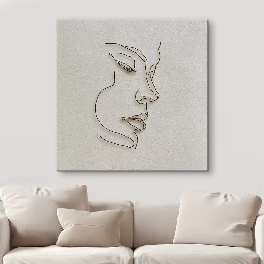 Obraz Krásné vzory, imitace sochy Č. s47847