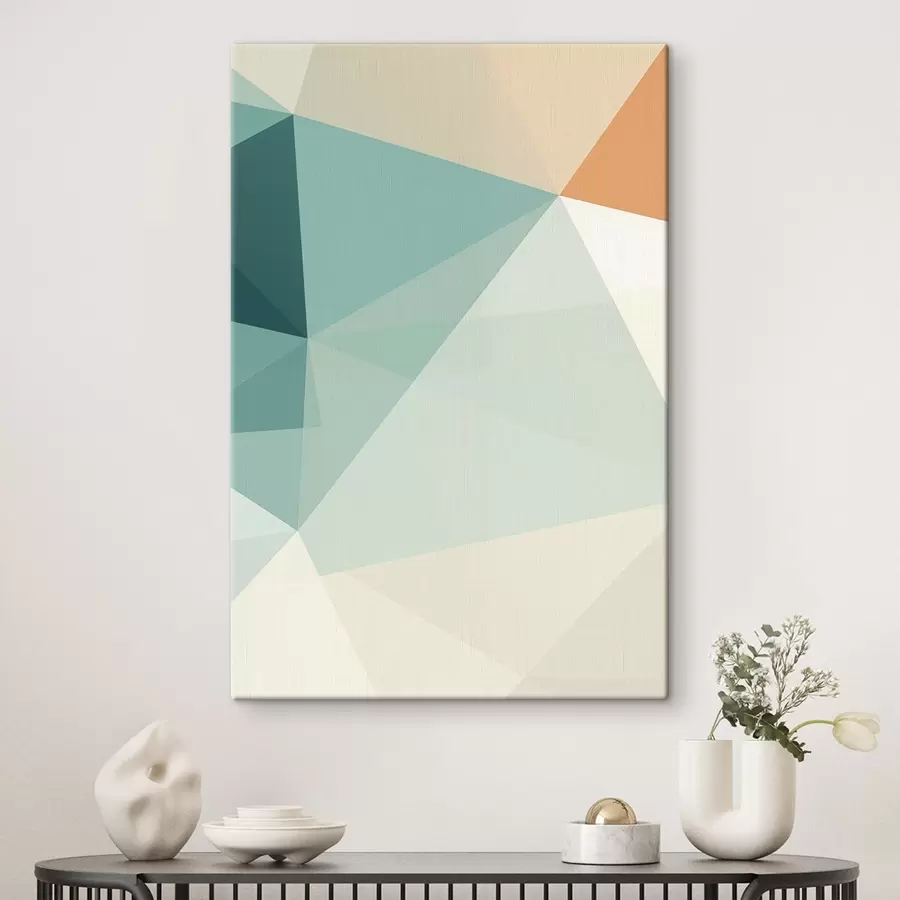 Obraz Abstraktní geometrie Č. s47852