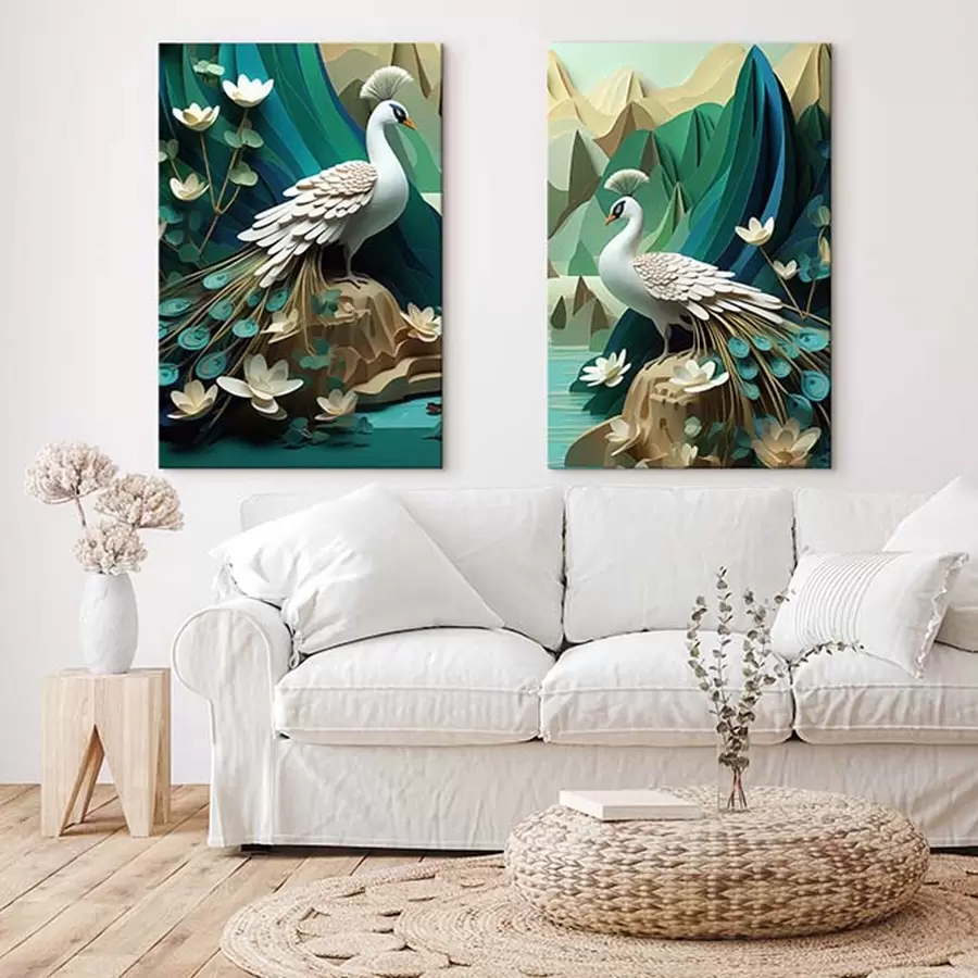 Fototapet Krásní pávi m30020