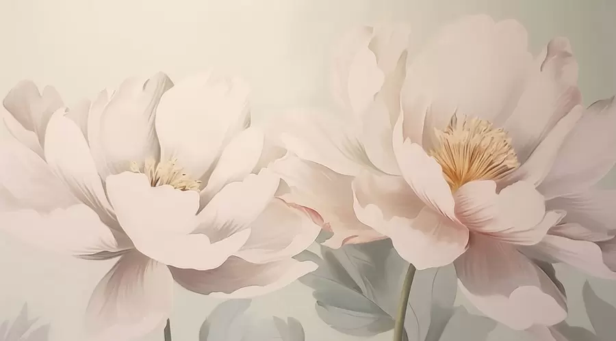 Fototapet Pivoňky w05077