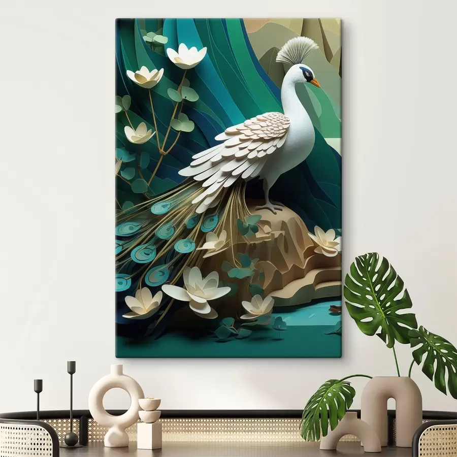 Obraz Elegantní páv Č. s47900