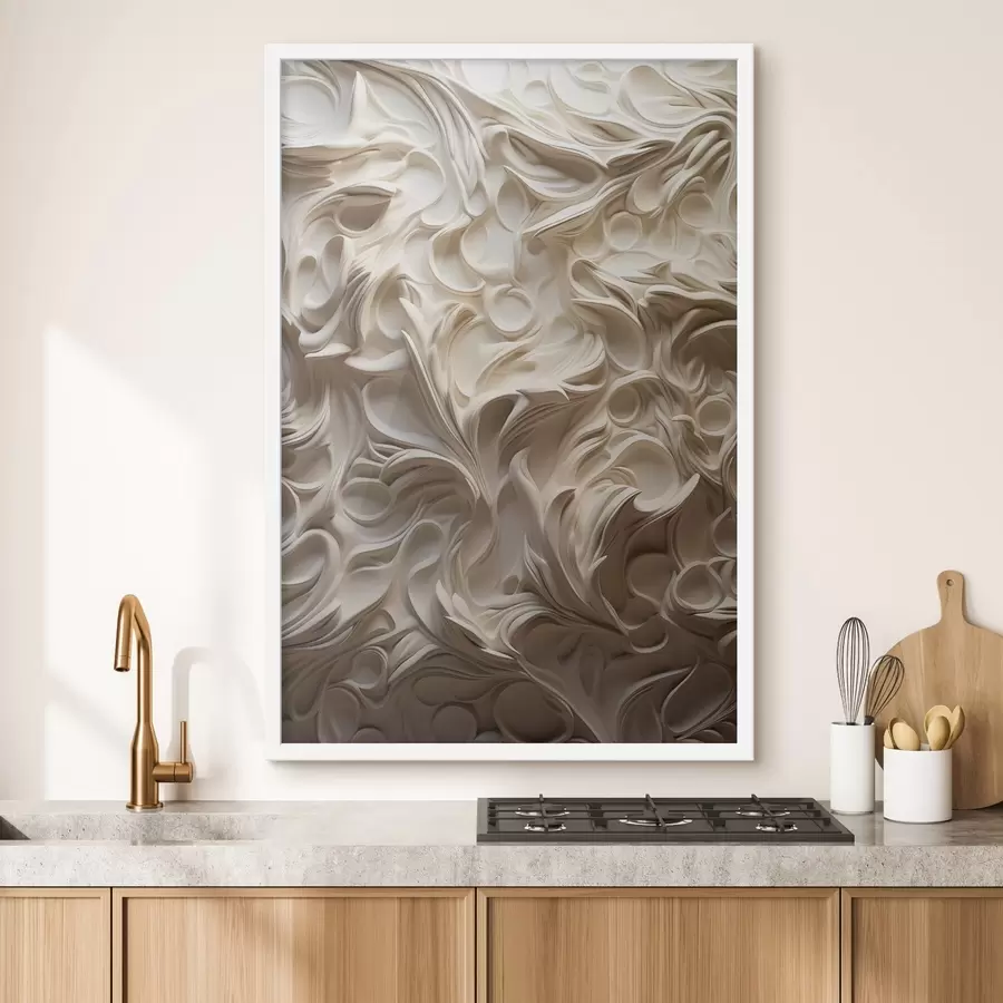 Fototapet Krásné vzory, imitace sochy f47902