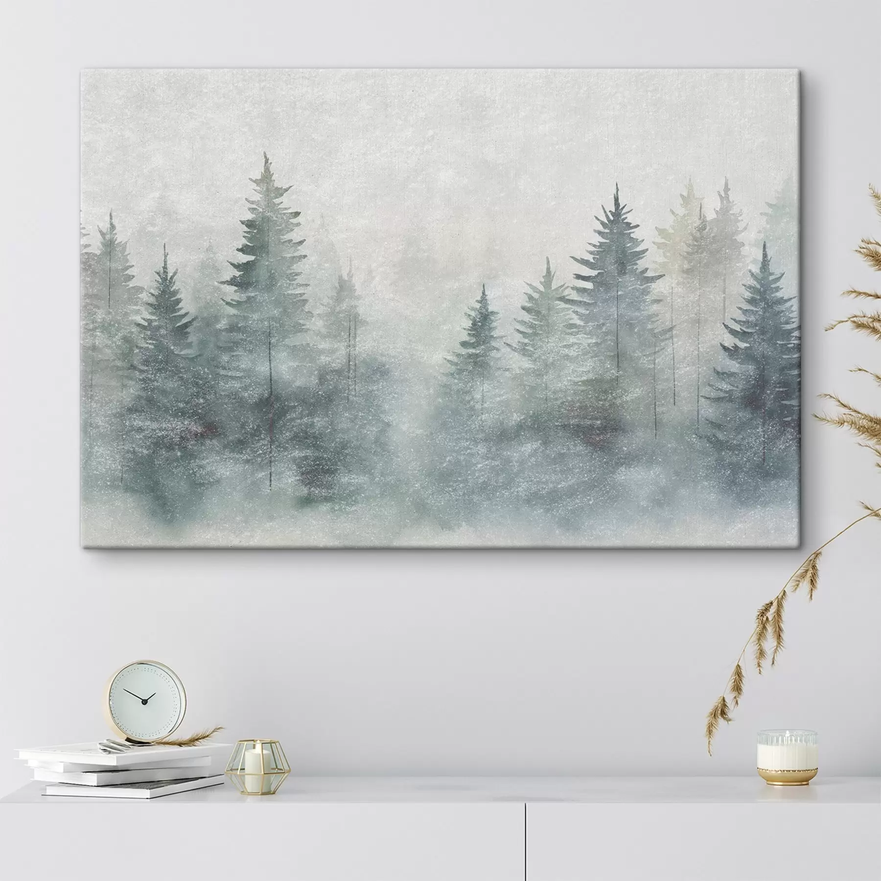 Obraz Jehoňový les, grunge styl Č. s47894