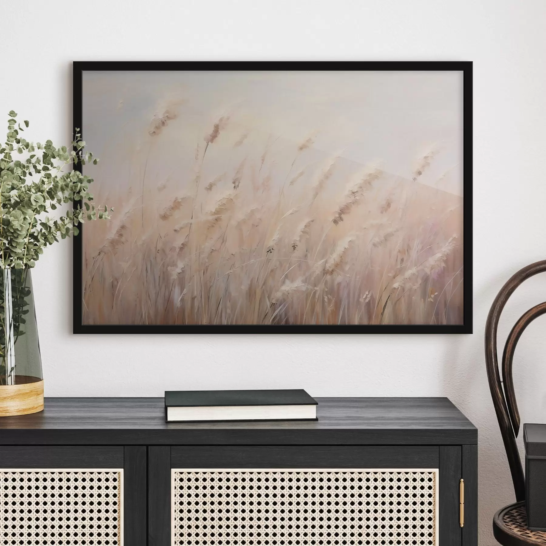 Fototapet Klásky, imitace olejomalby f47889