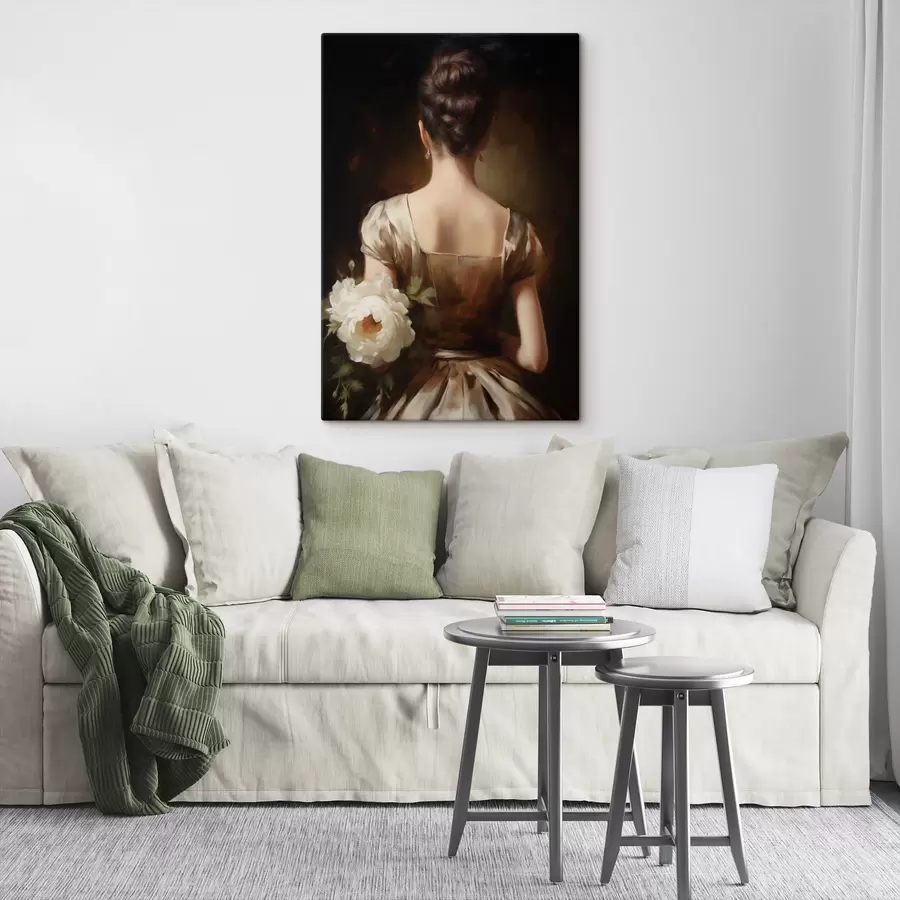 Obraz Portrét ženy zezadu Č. s47921