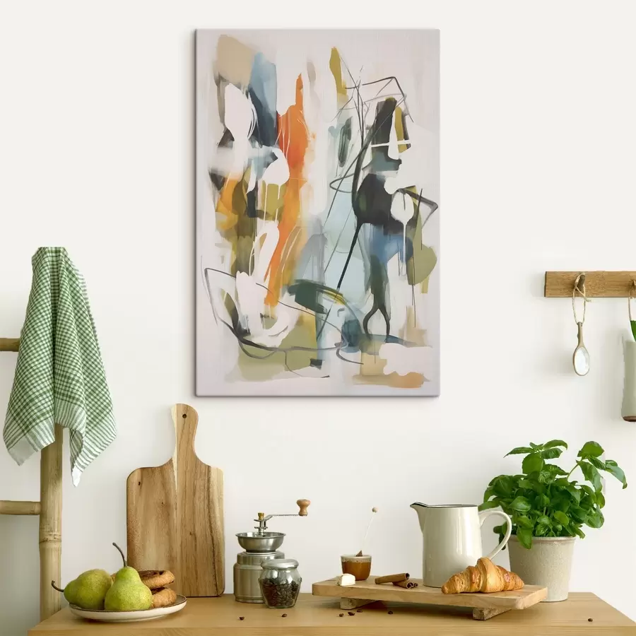 Obraz Moderní abstrakce Č. s48043