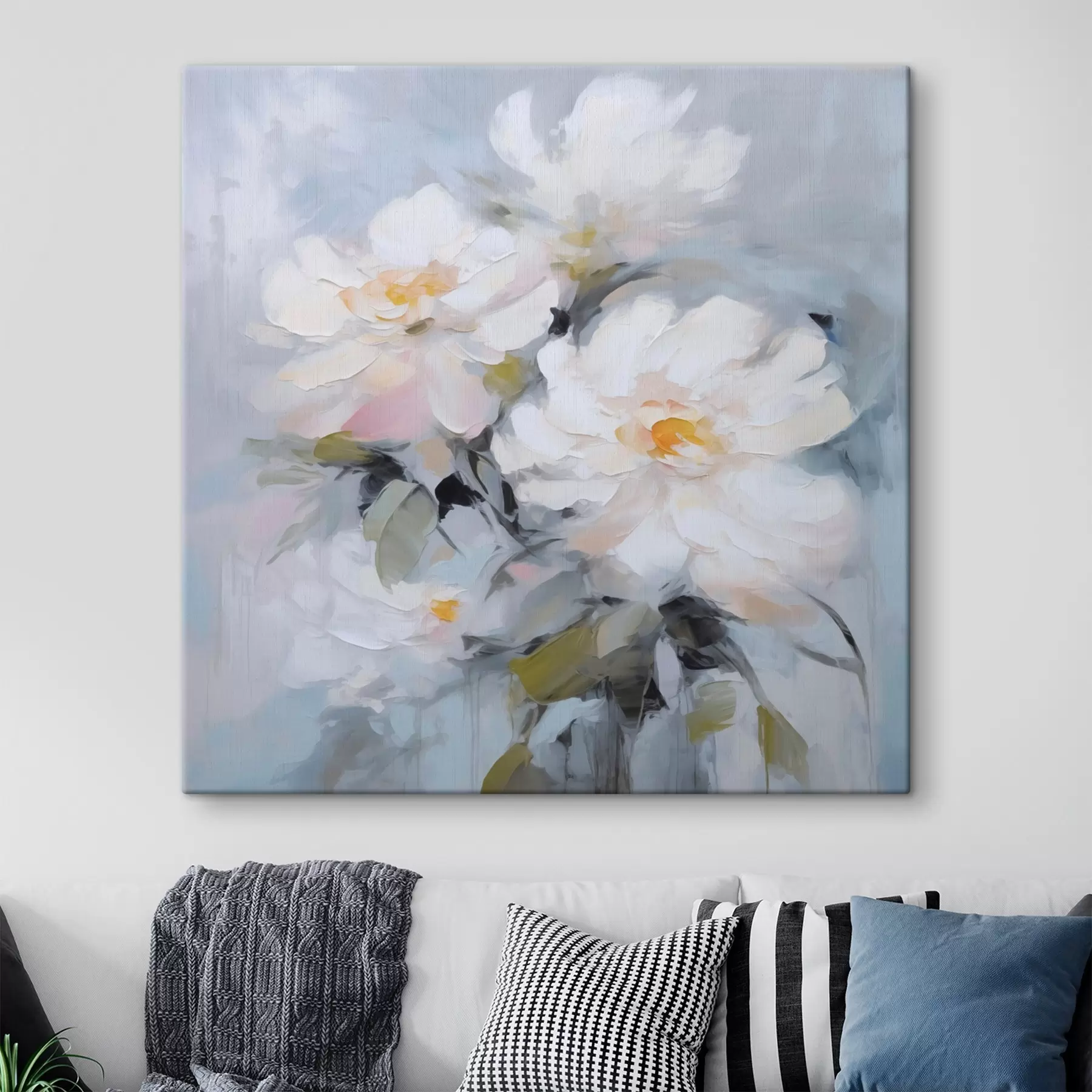 Obraz Květiny imitace malby Č. s48047