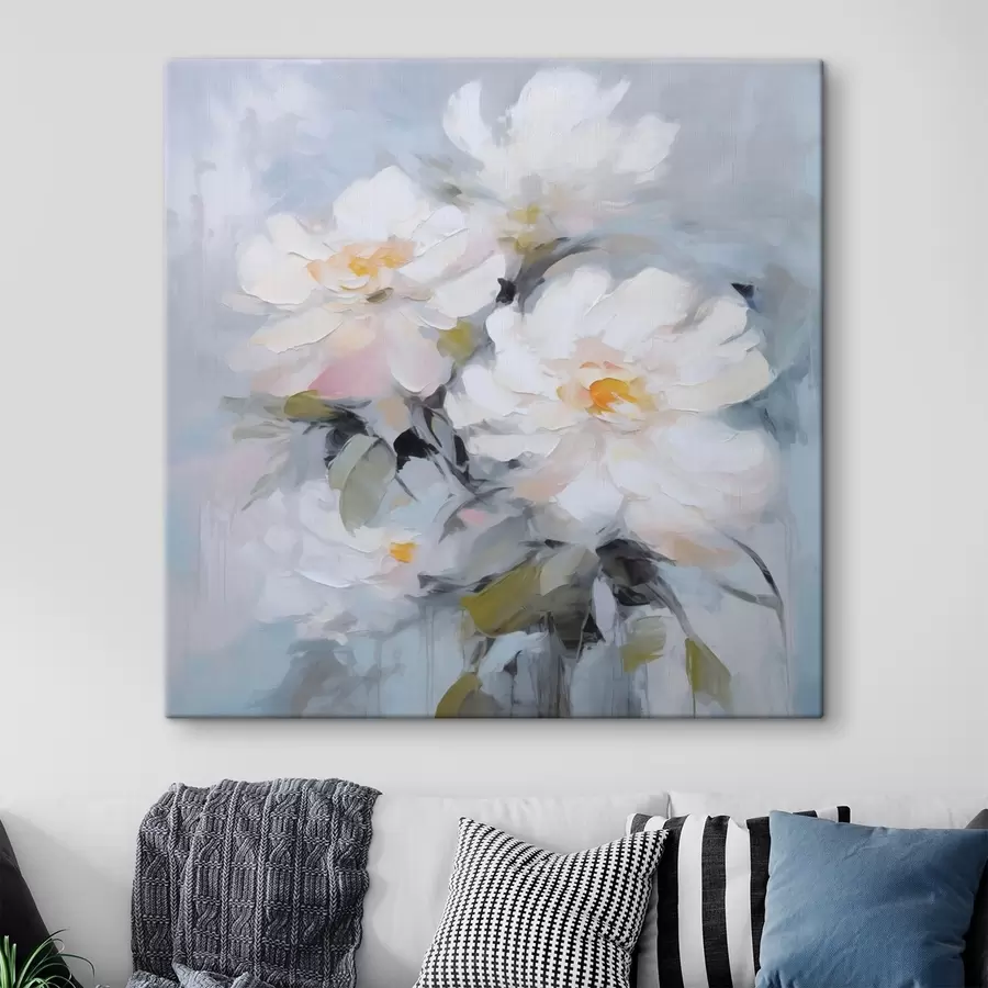 Obraz Květiny imitace malby Č. s48047