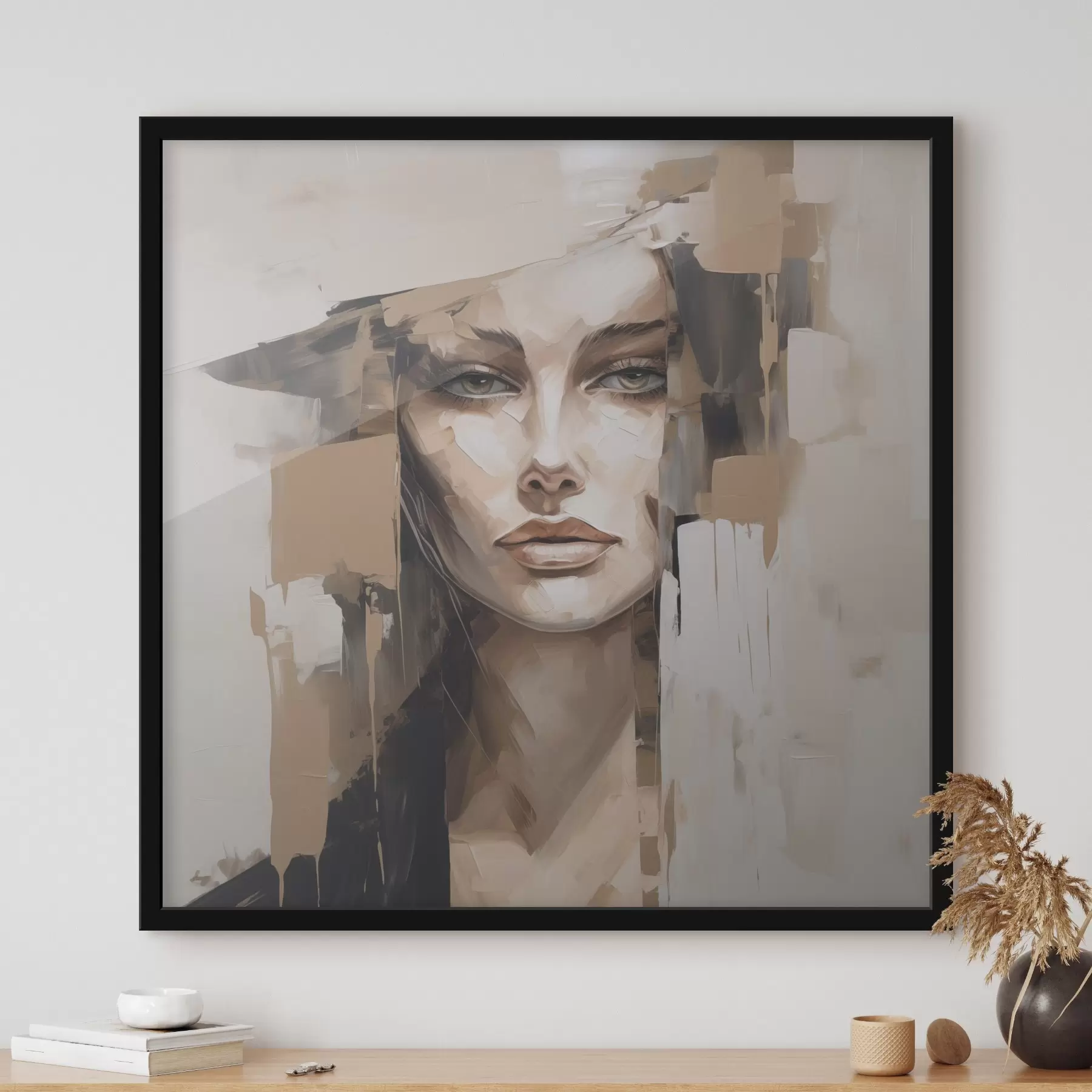 Fototapet Abstraktní portrét f48051