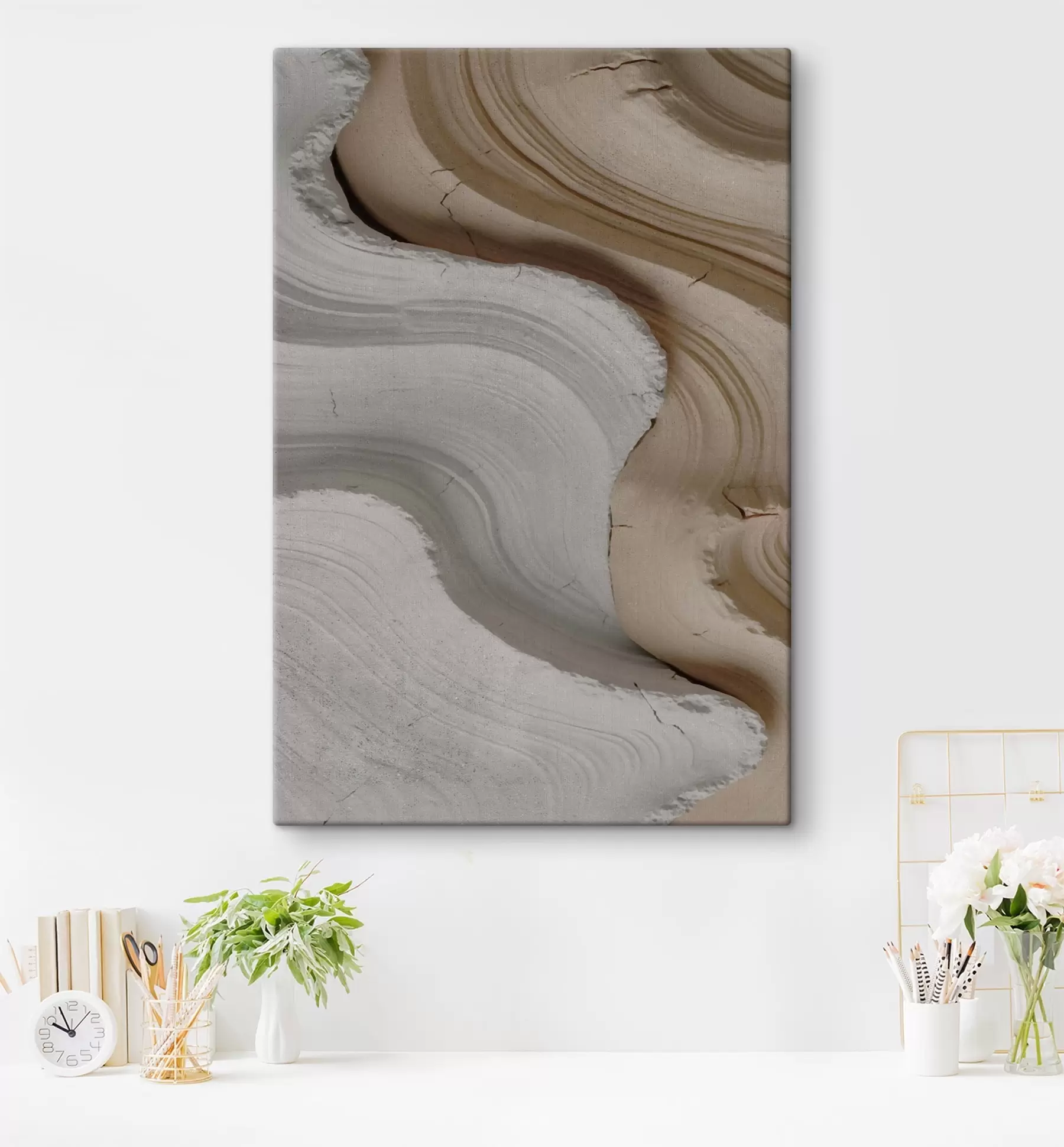 Obraz Světlé a béžové lišty Č. s48107