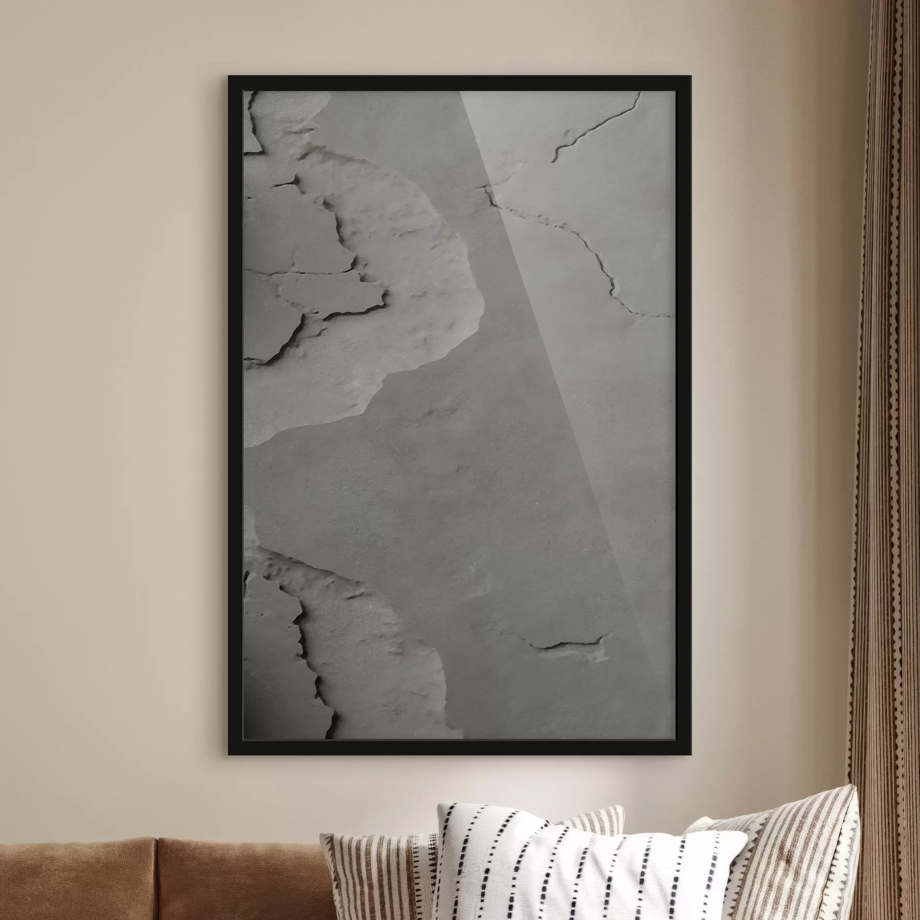 Fototapet Šedý beton, imitace f48106