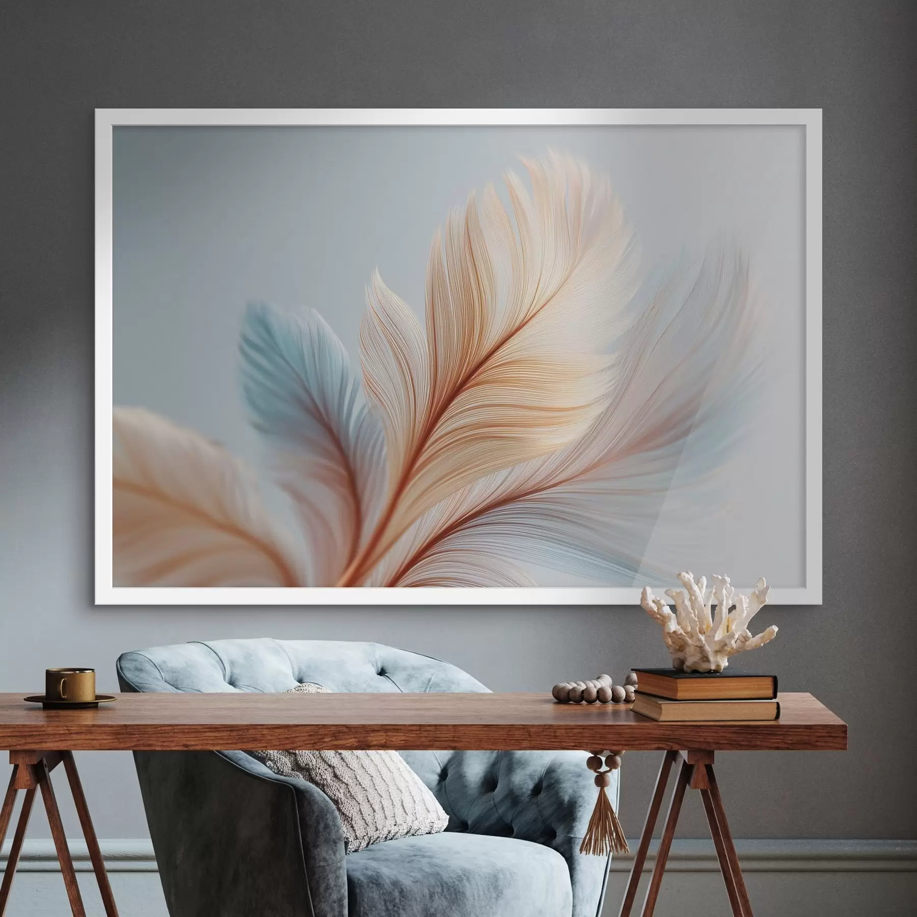 Fototapet Vícebarevné peří f48110