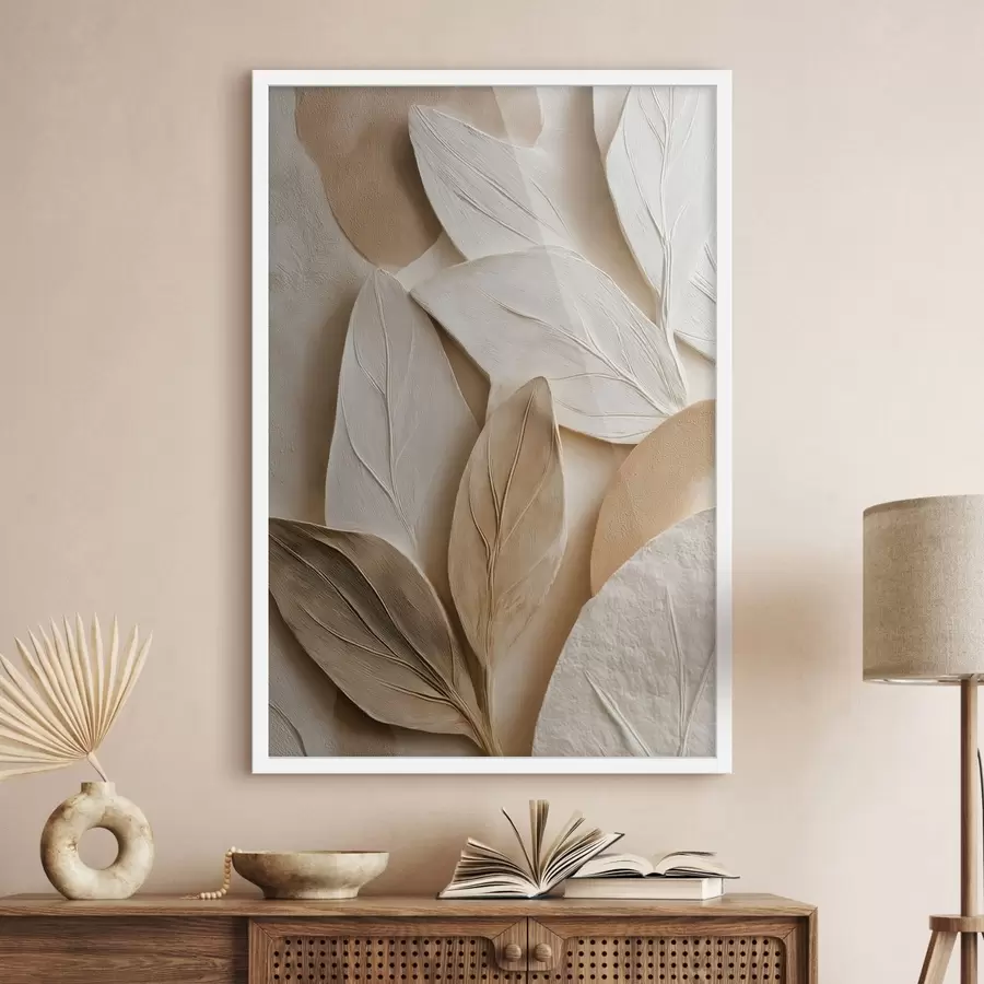 Fototapet Abstraktní listy f48123