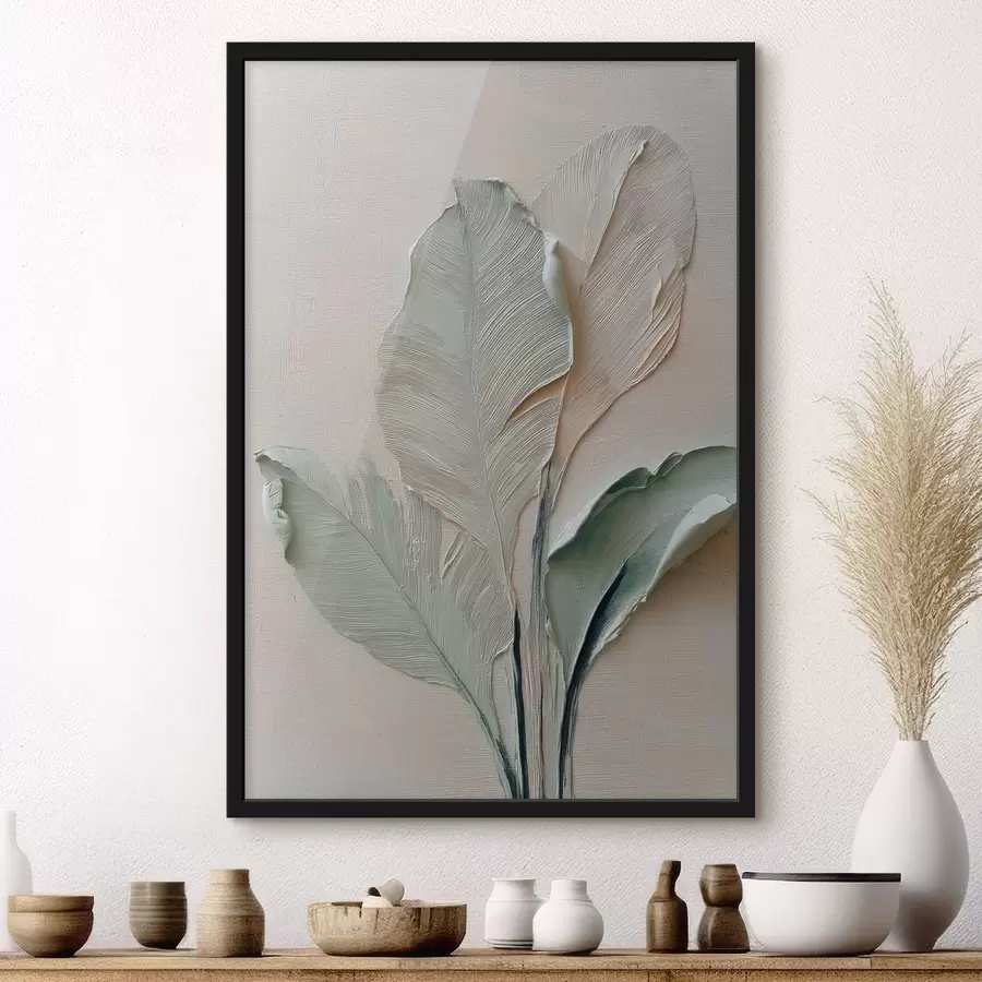 Fototapet Abstraktní listy f48130