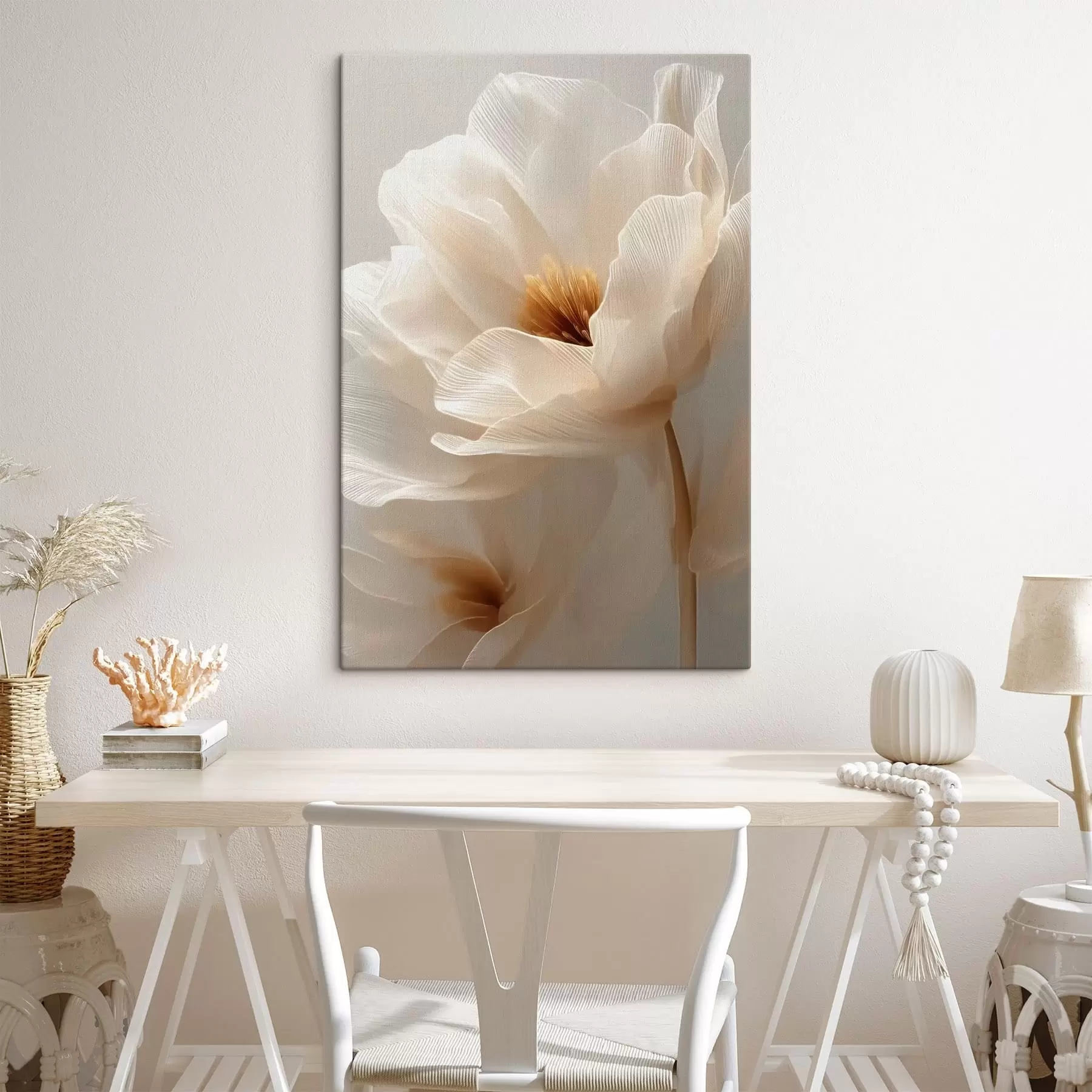 Obraz makro květinová kompozice v teplých tónech Č. s48121