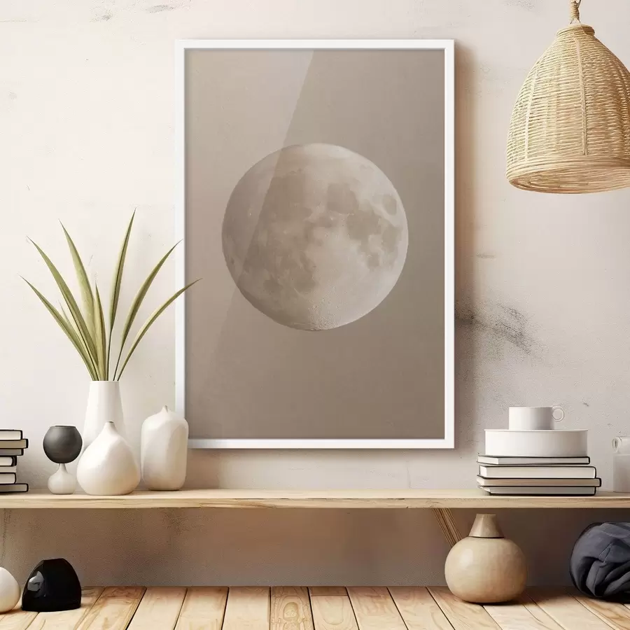 Fototapet minimální ubývající srpek měsíce f48115