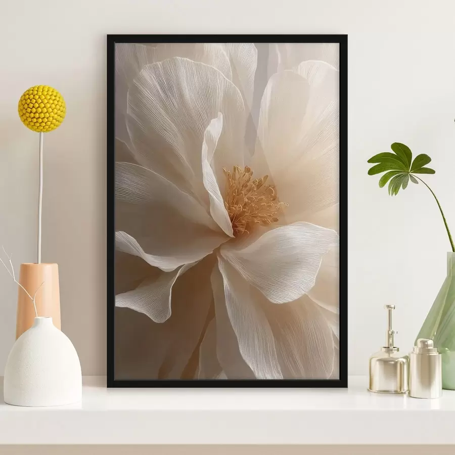 Fototapet makro květinová kompozice v teplých tónech f48120