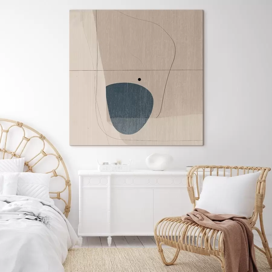 Obraz minimalistická abstraktní kompozice Č. s48066