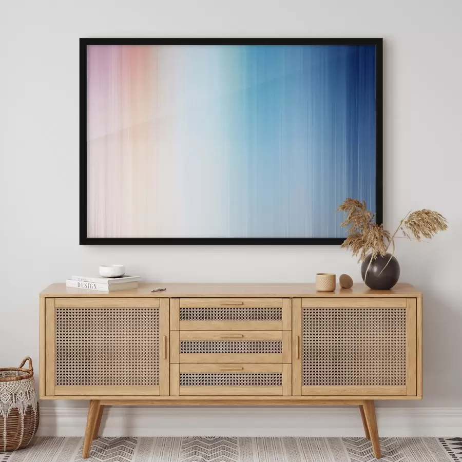 Fototapet Plynulý přechod od teplých barev k modré f48090