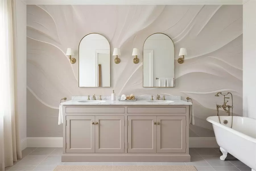 Fototapet Jemné průsvitné listy na větvi w05267