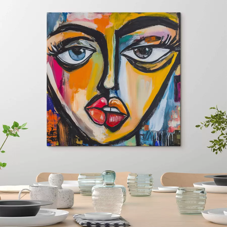 Obraz Abstraktní portrét Č. s47784