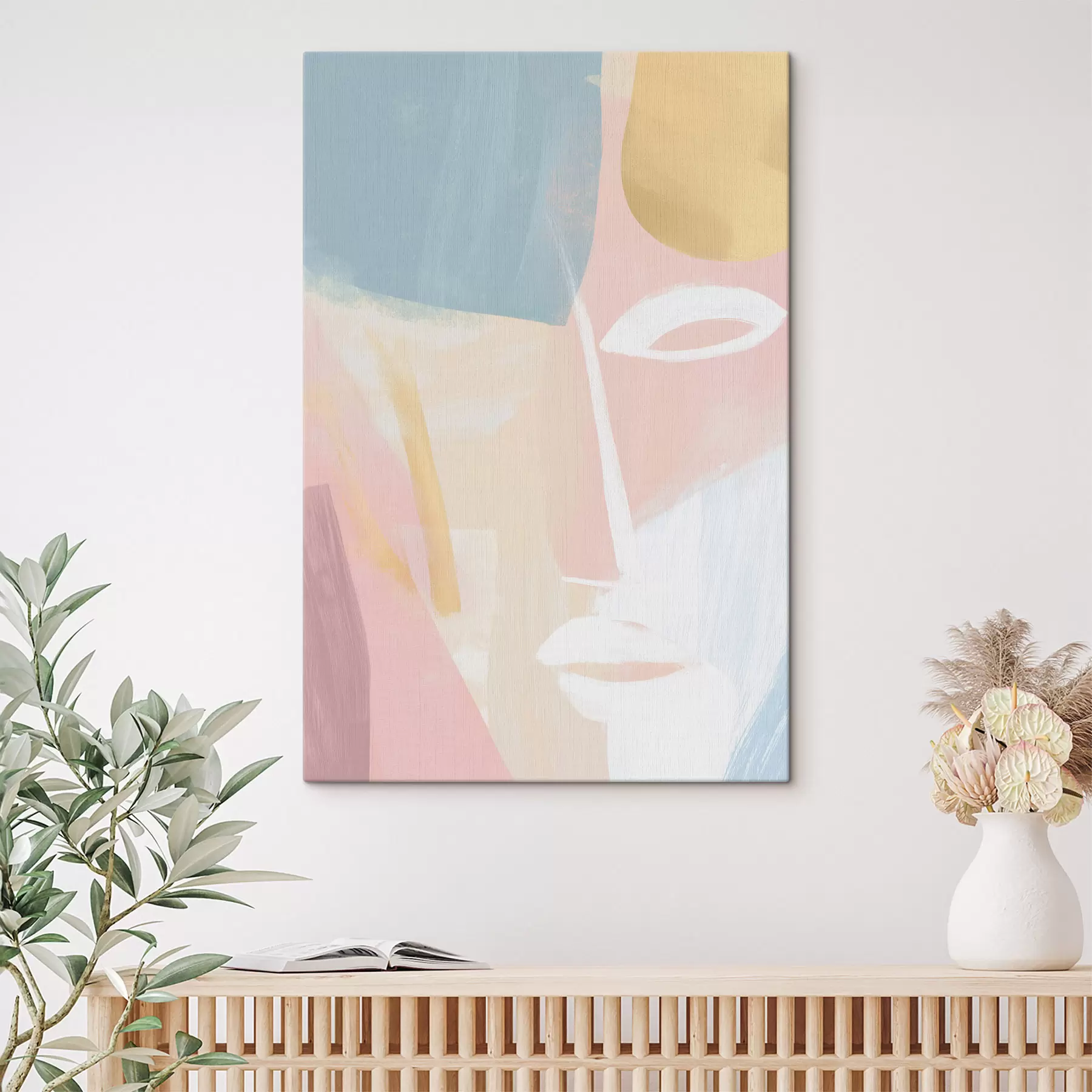 Obraz Abstraktní tvář Č. s48011